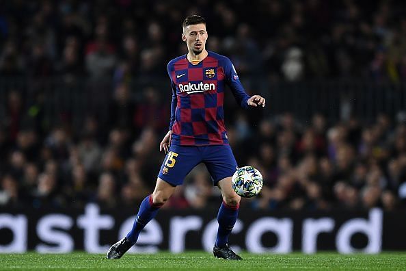 Clement Lenglet has starred in Barcelona's defence in this season's Champions League